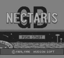 Image n° 1 - screenshots  : Nectaris GB